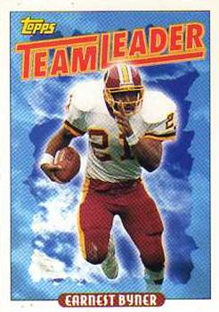 Earnest Byner Washington Redskins 1993 Topps NFL Team Leader #184